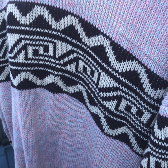 🌹🌹Ecote Patterned Sweater/Cardigan Size L BNWT🌹🌹 - Picture 9 of 9